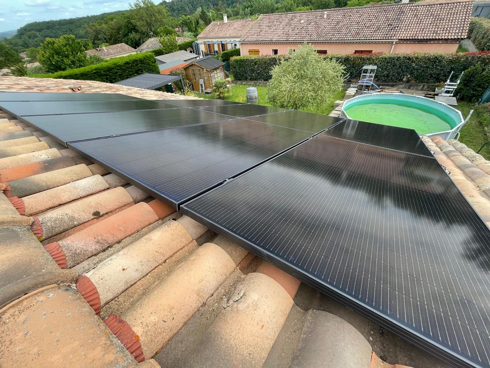 panneau solaire occitanie - Pose de panneaux solaires à Mauressac - Image galerie 2