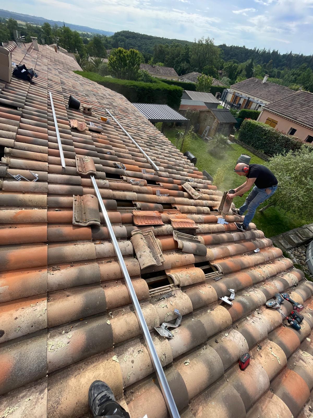 panneau solaire occitanie - Pose de panneaux solaires à Mauressac - Image galerie 5