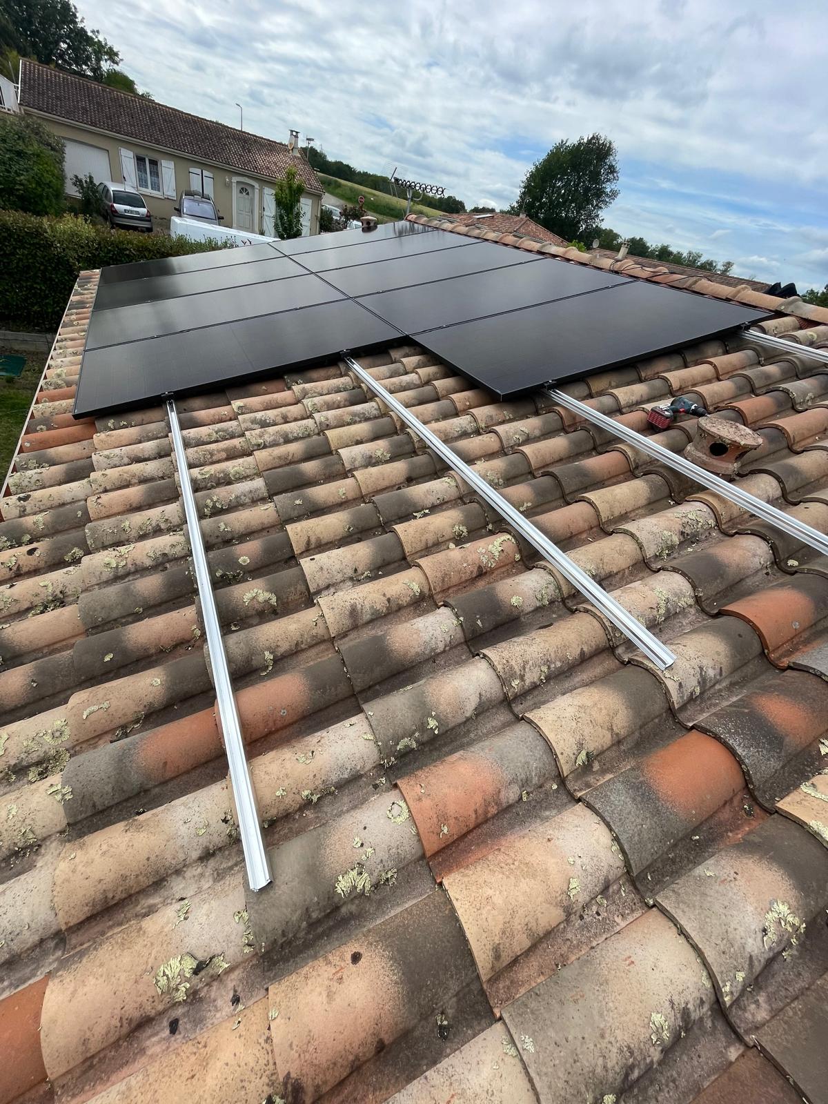 panneau solaire occitanie - Pose de panneaux solaires à Mauressac - Image galerie 9