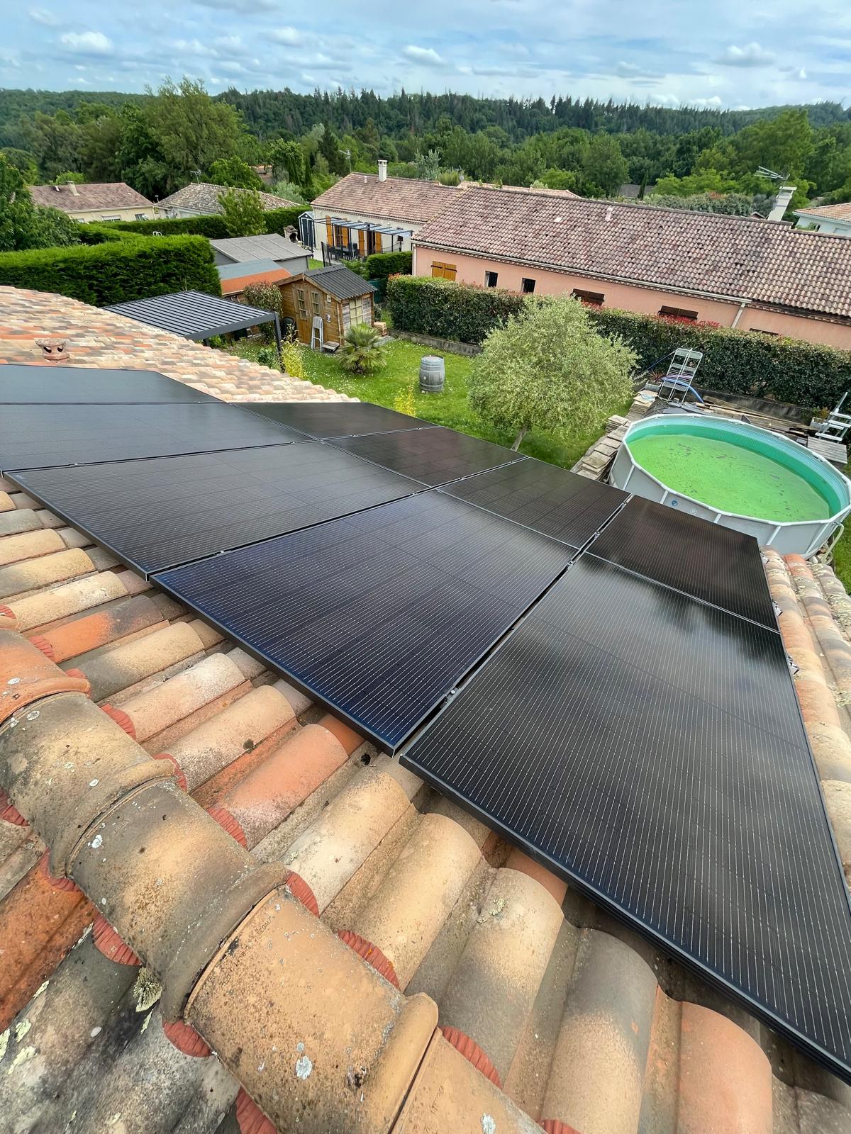 panneau solaire occitanie - Pose de panneaux solaires à Mauressac - Image galerie 3