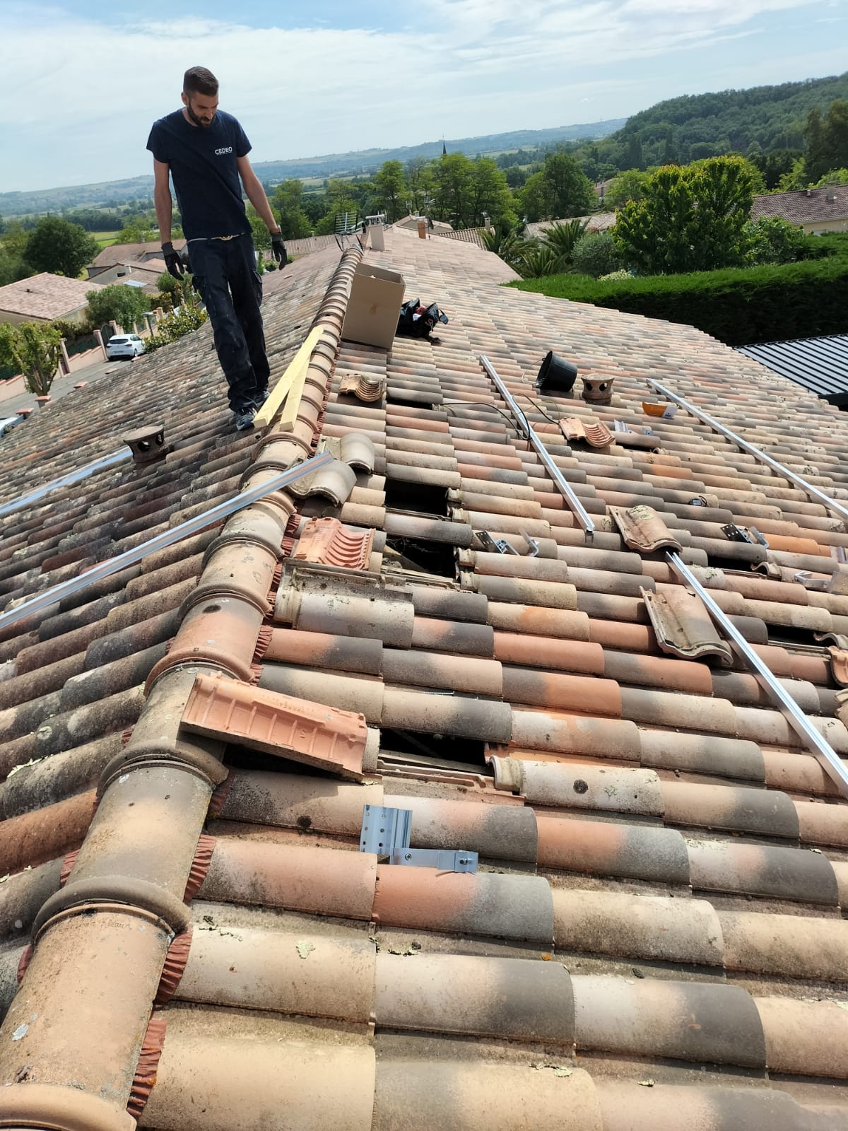 panneau solaire occitanie - Pose de panneaux solaires à Mauressac - Image galerie 13