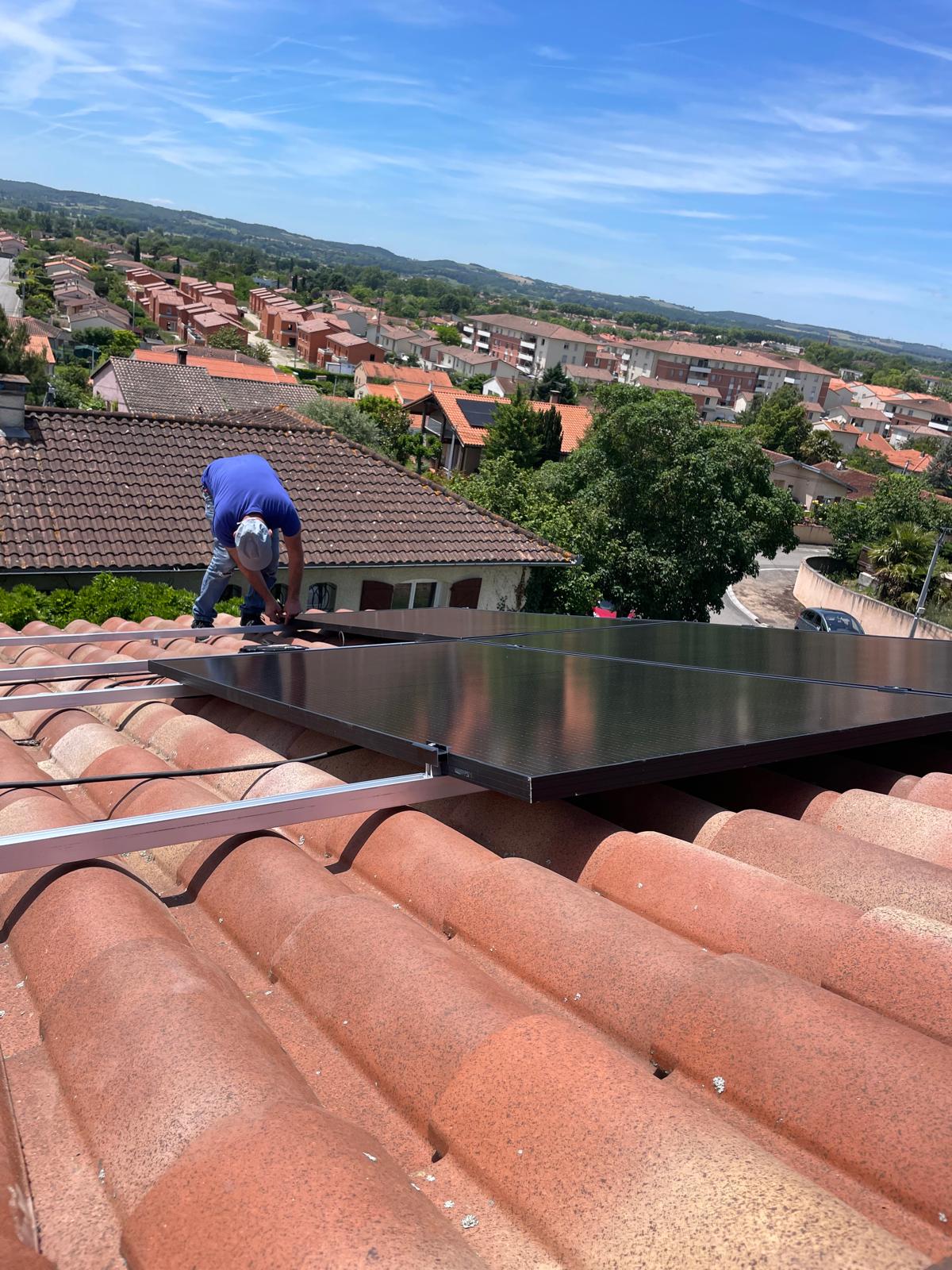 panneau solaire occitanie - Installation panneaux solaires à Auterive - Image galerie 2