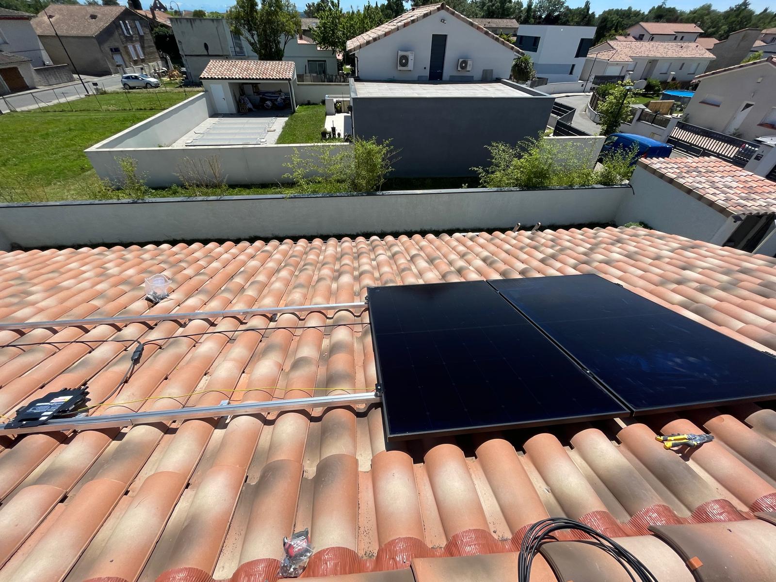 panneau solaire occitanie - Pose panneaux solaires à Villate - Image galerie 6