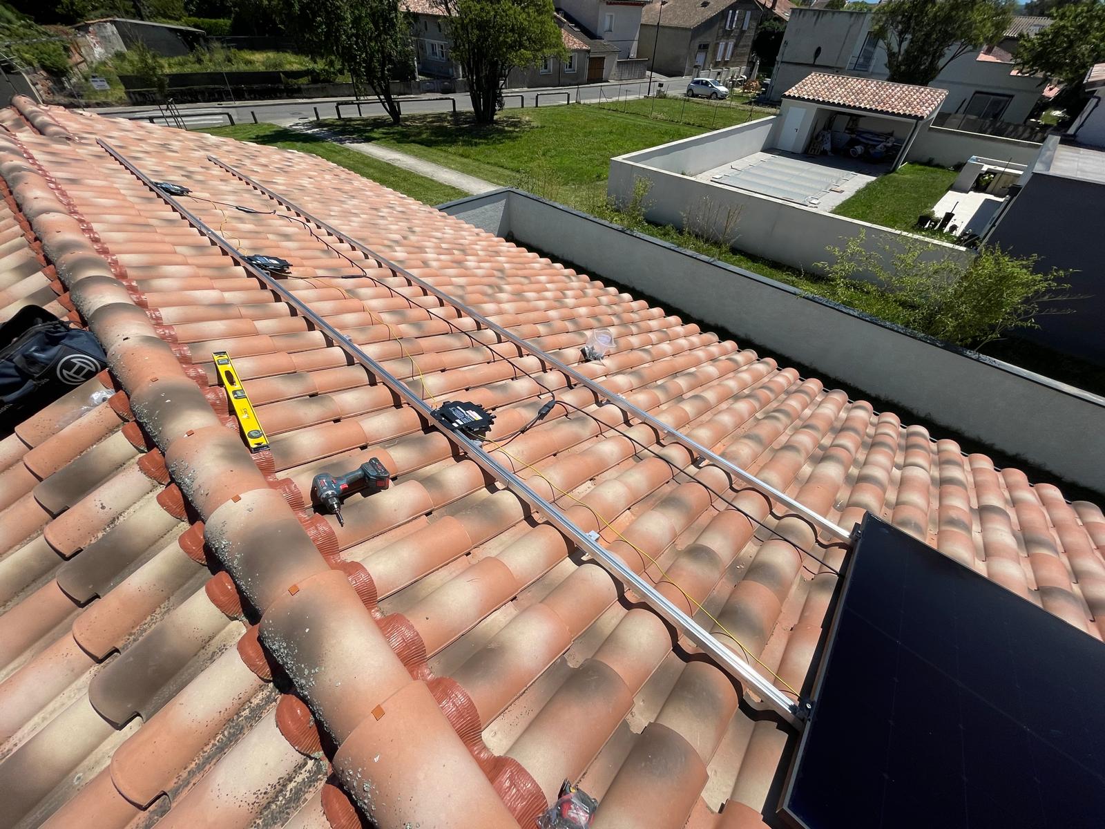 panneau solaire occitanie - Pose panneaux solaires à Villate - Image galerie 4