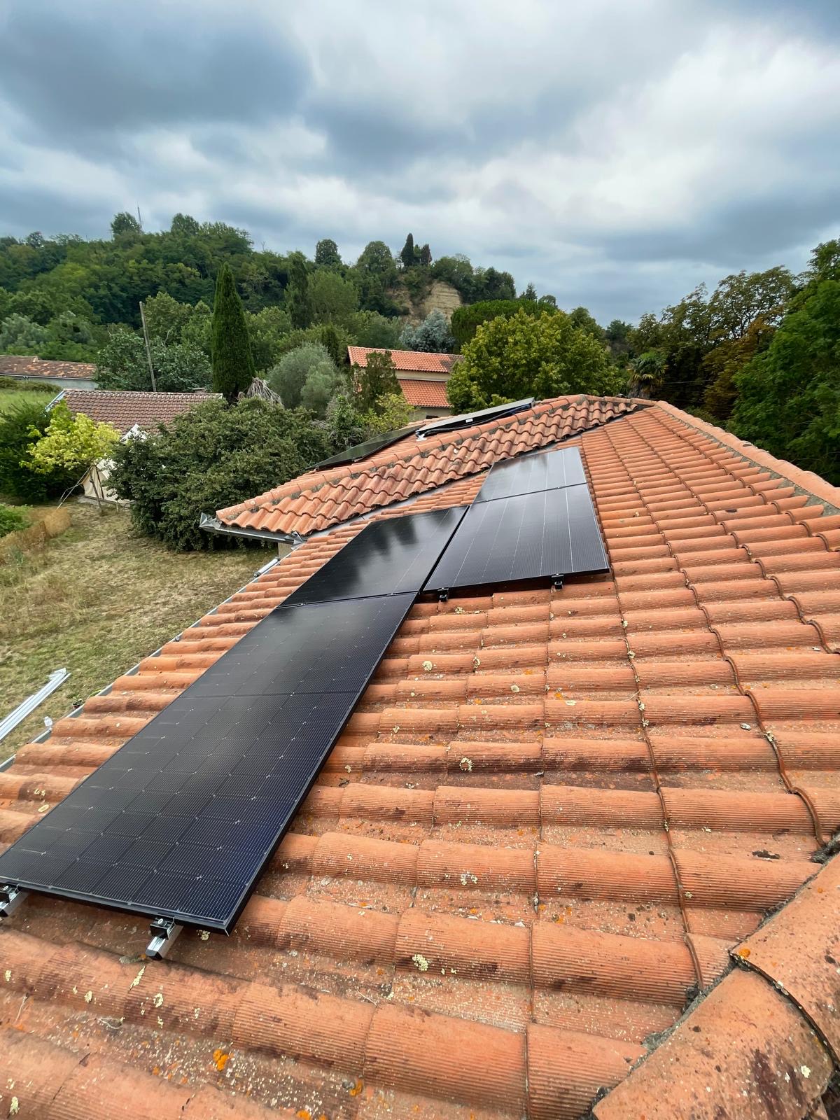 panneau solaire occitanie - Installation panneaux solaires à Saverdun - Image galerie 12