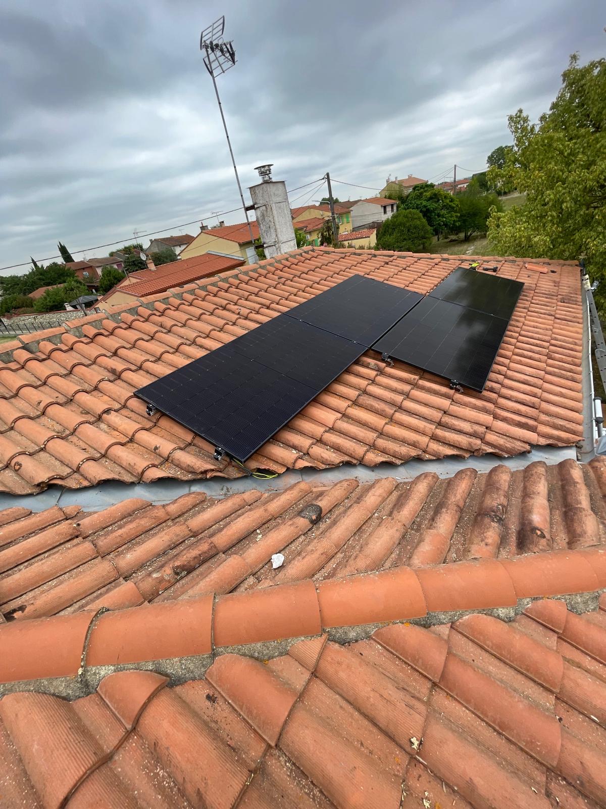 panneau solaire occitanie - Installation panneaux solaires à Saverdun - Image galerie 13