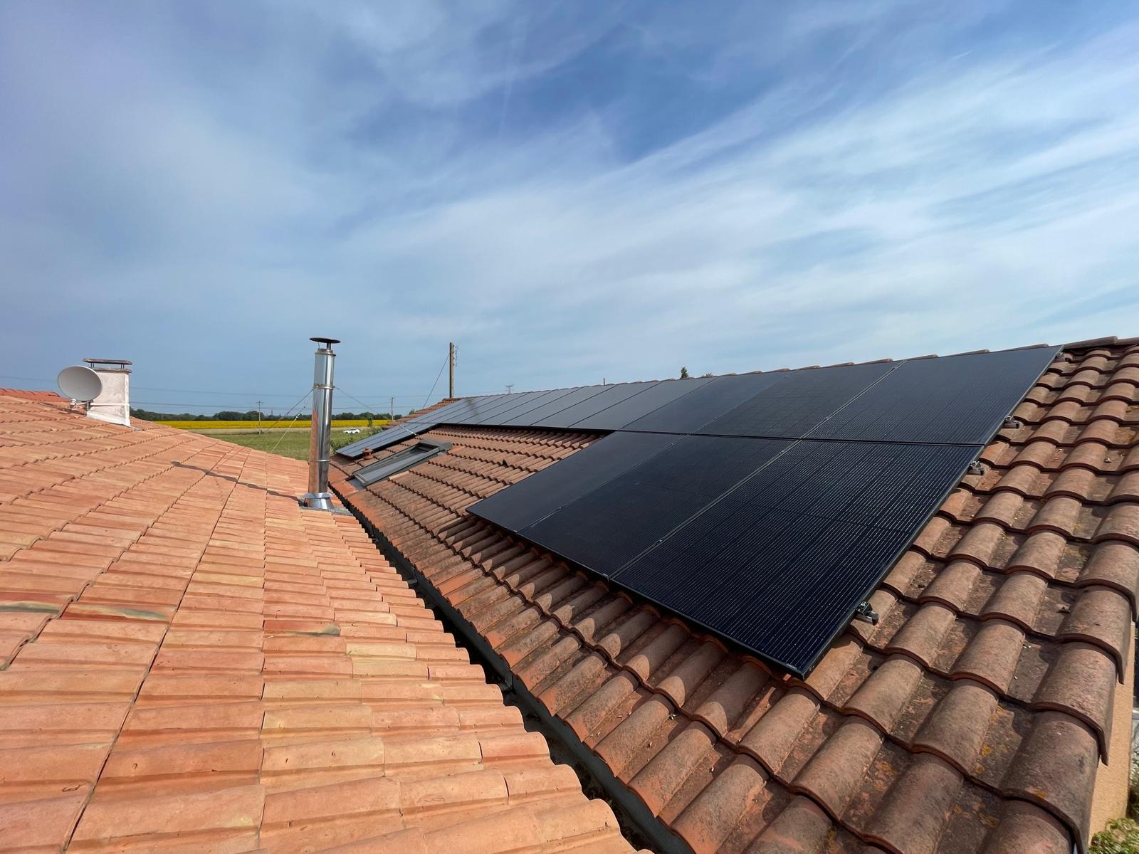 panneau solaire occitanie - Pose panneaux solaires à Miremont - Image galerie 5