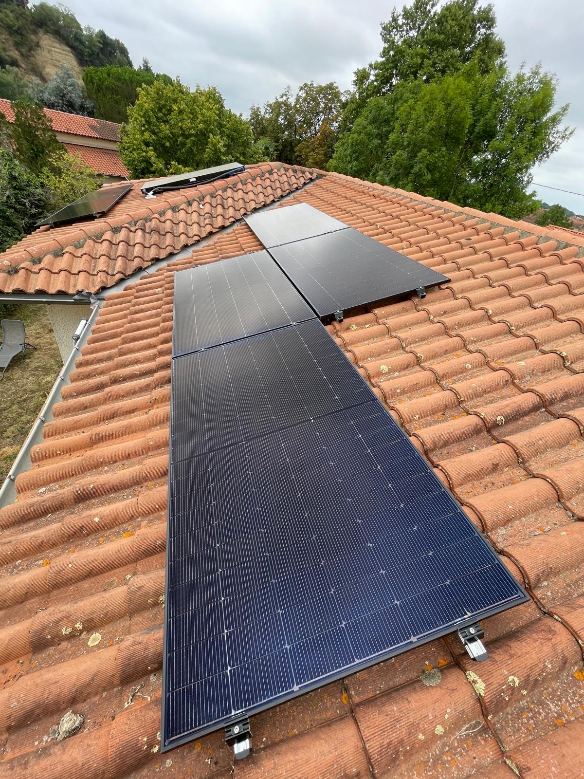 panneau solaire occitanie - Installation panneaux solaires à Saverdun - Image galerie 11