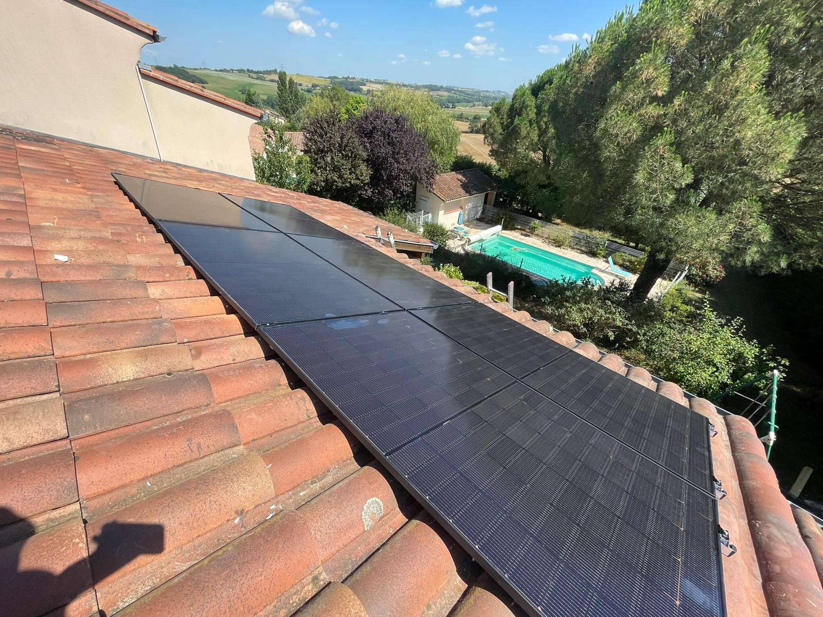 panneau solaire occitanie - Installation panneaux solaires à Labruyère-Dorsa - Image galerie 10