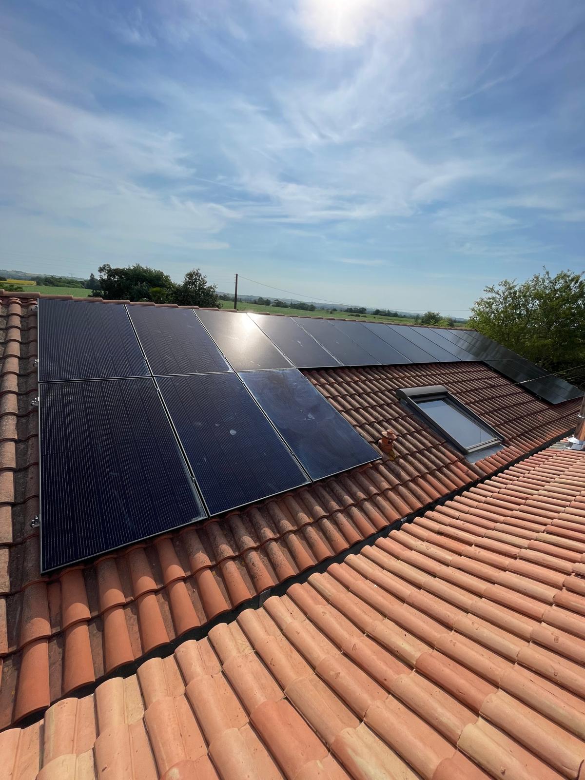 panneau solaire occitanie - Pose panneaux solaires à Miremont - Image galerie 3