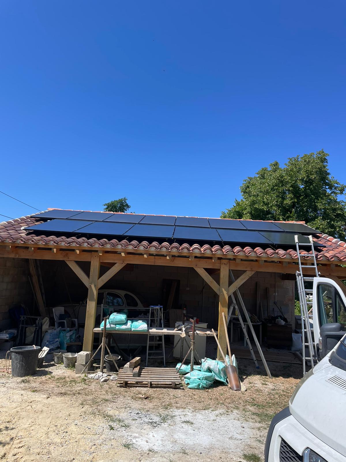 panneau solaire occitanie - Augmentation de puissance photovoltaïque à Varaire - Image galerie 2