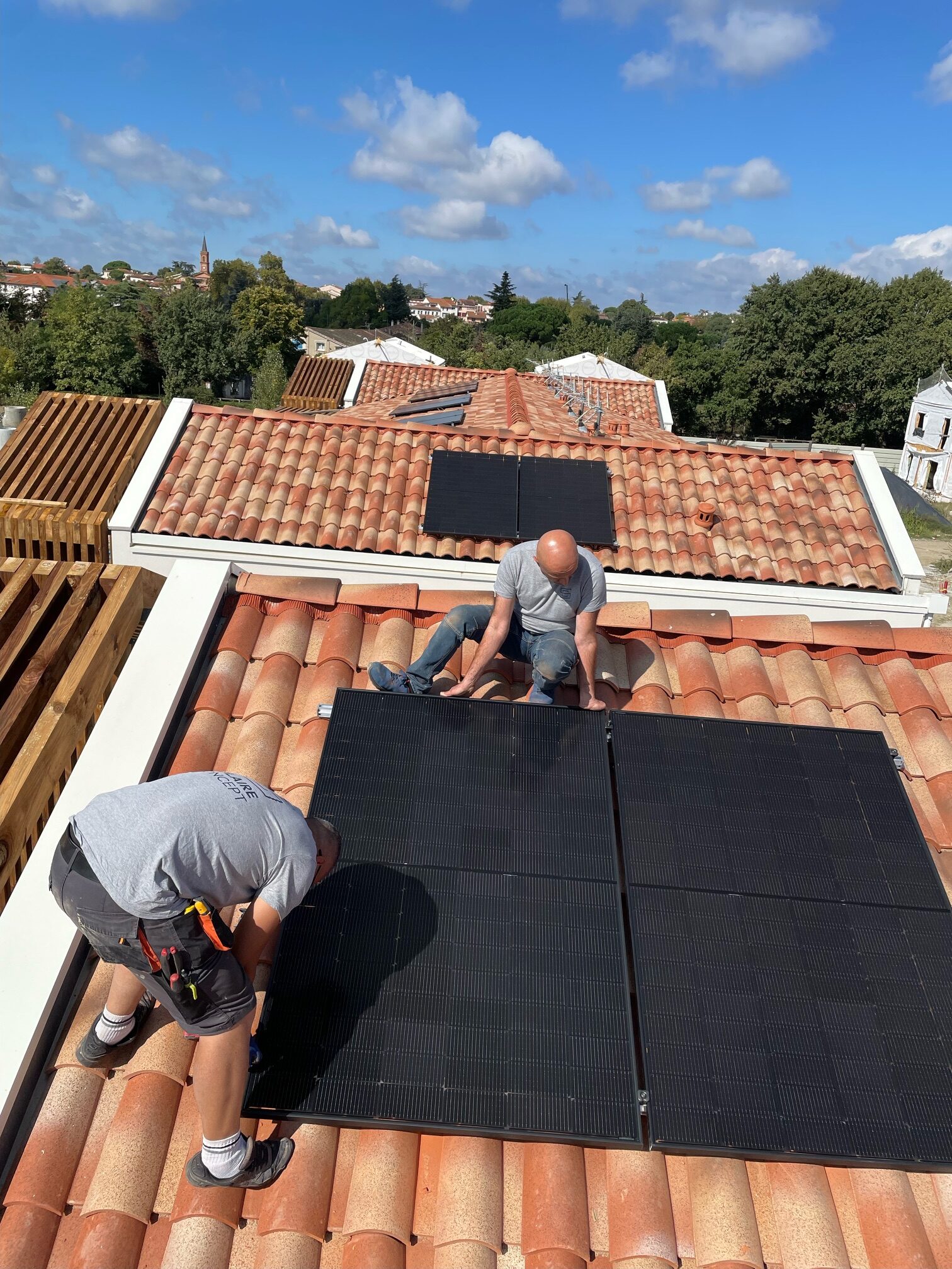 panneau solaire occitanie - Pose panneaux solaires à Villeneuve-Tolosane - Image galerie 27