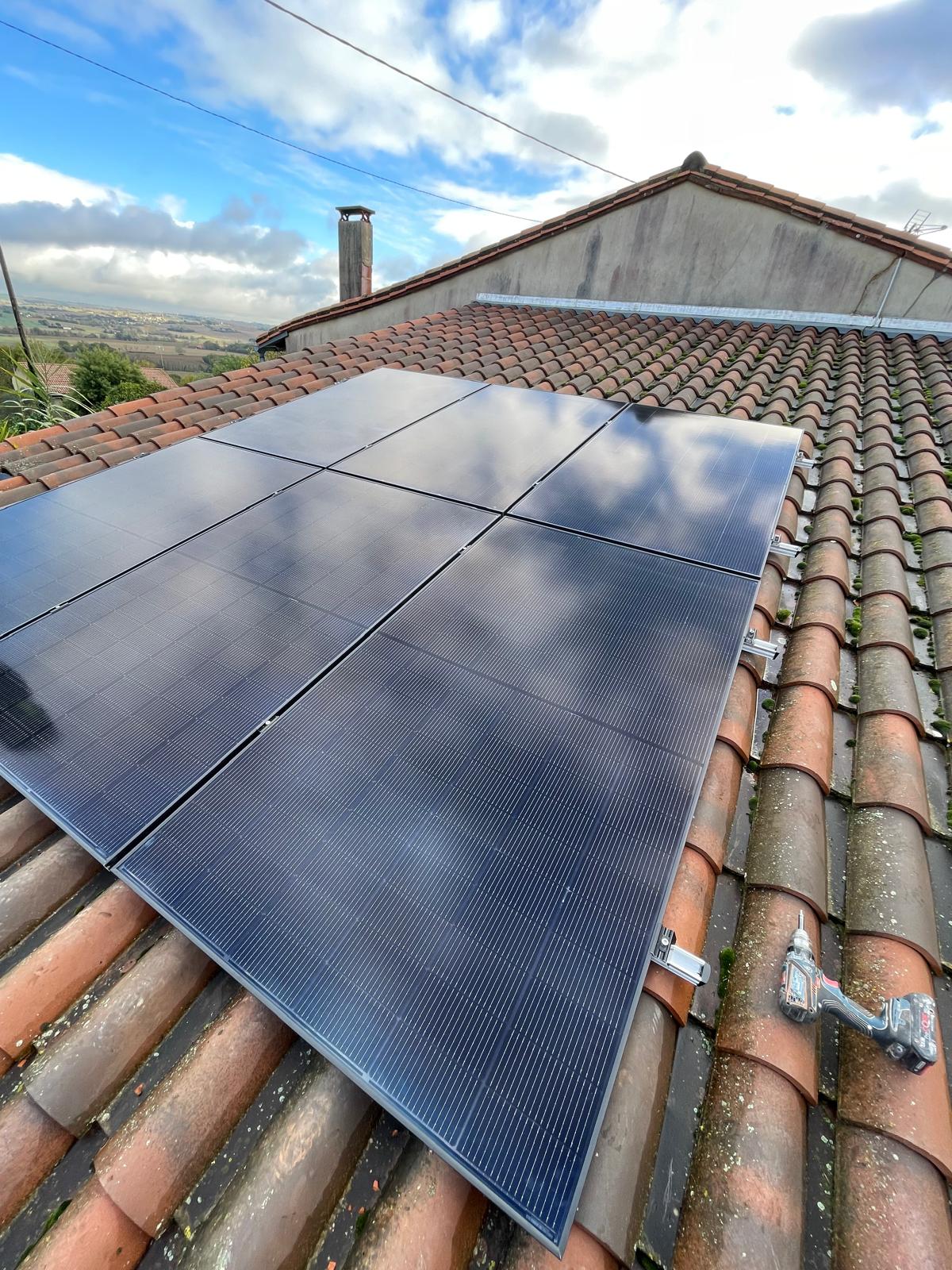 panneau solaire occitanie - Installation solaire complète à Labruyère-Dorsa - Image galerie 12