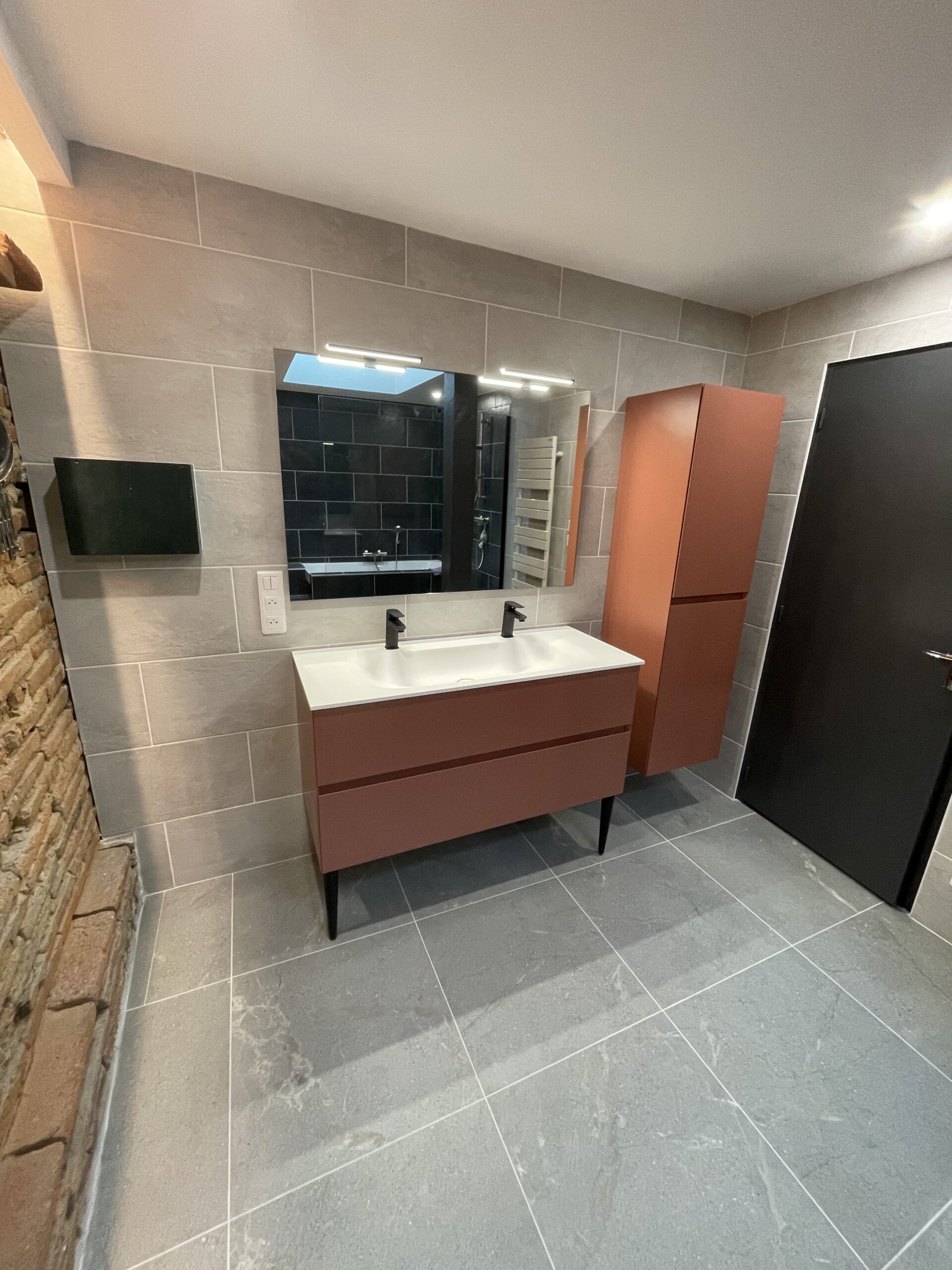 Image rénovation de salle de bain - Salle de bain – Cornebarieu