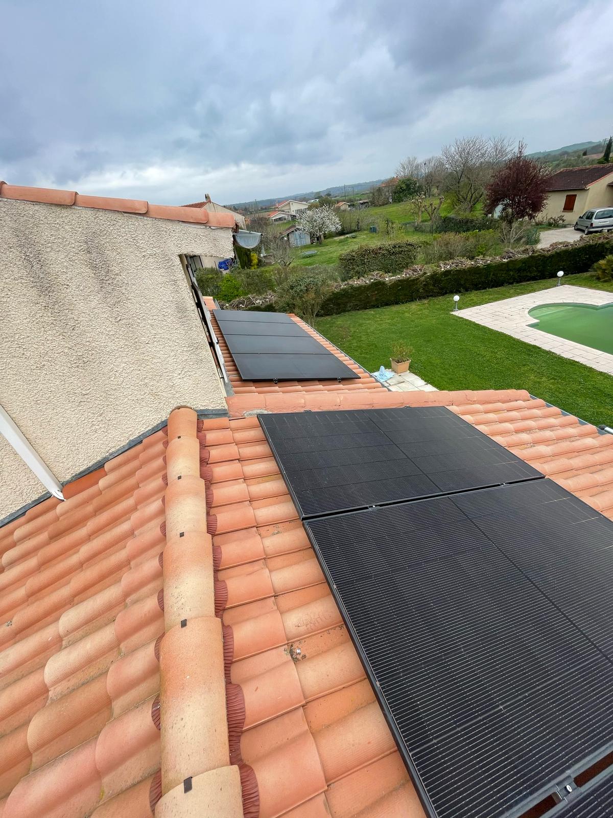 panneau solaire occitanie - Installation panneaux solaires et batterie virtuelle à Lagardelle sur Lèze - Image galerie 20
