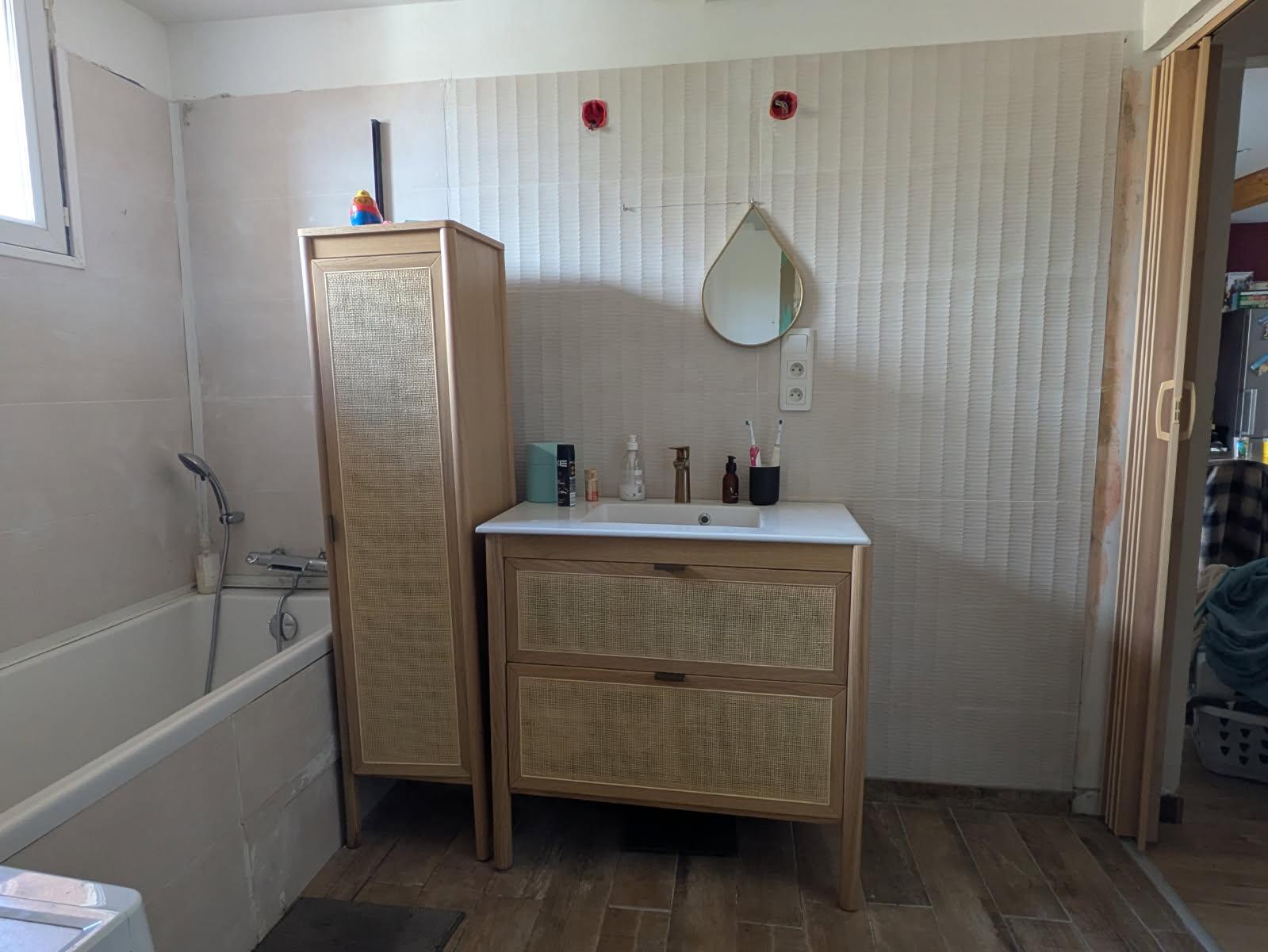 Image rénovation de salle de bain - Salle de bain – Miremont