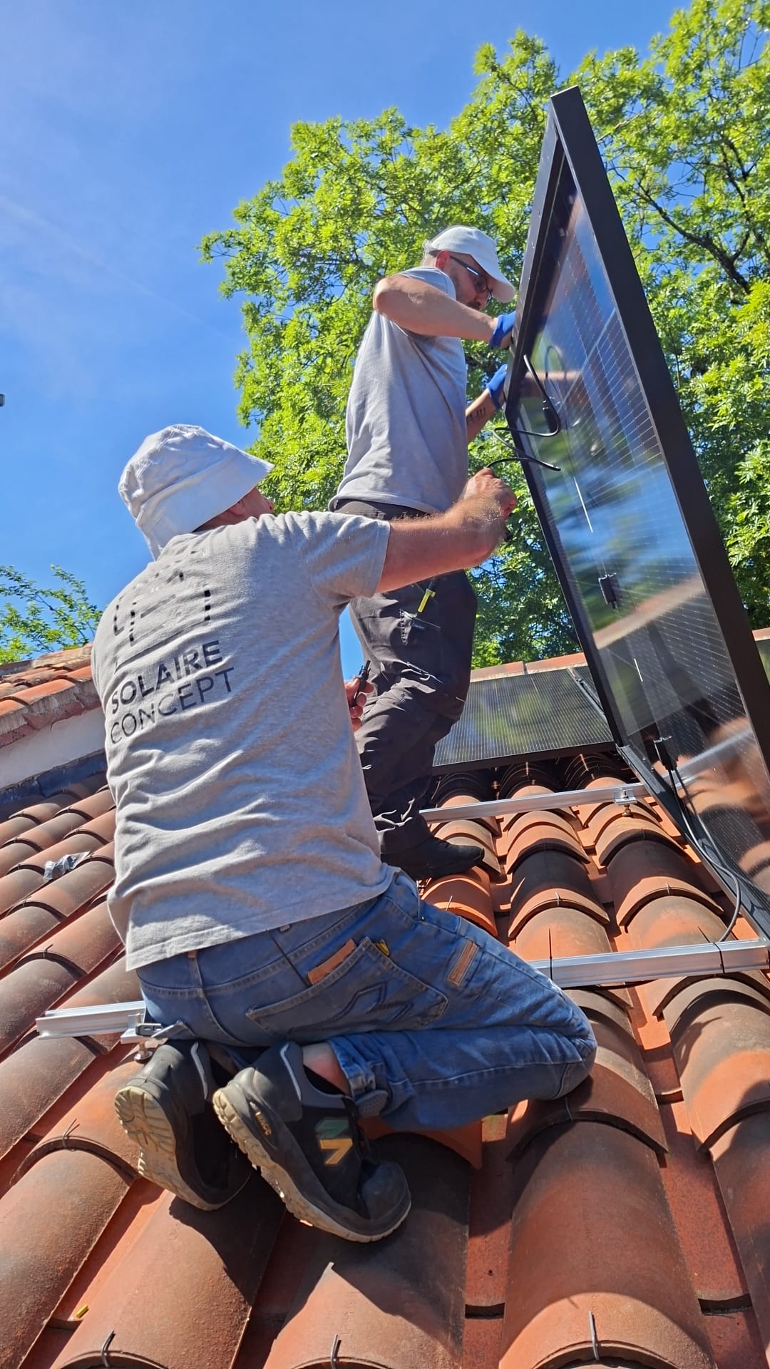 panneau solaire occitanie - Installation solaire avec batterie physique à Limogne-en-Quercy - Image galerie 12