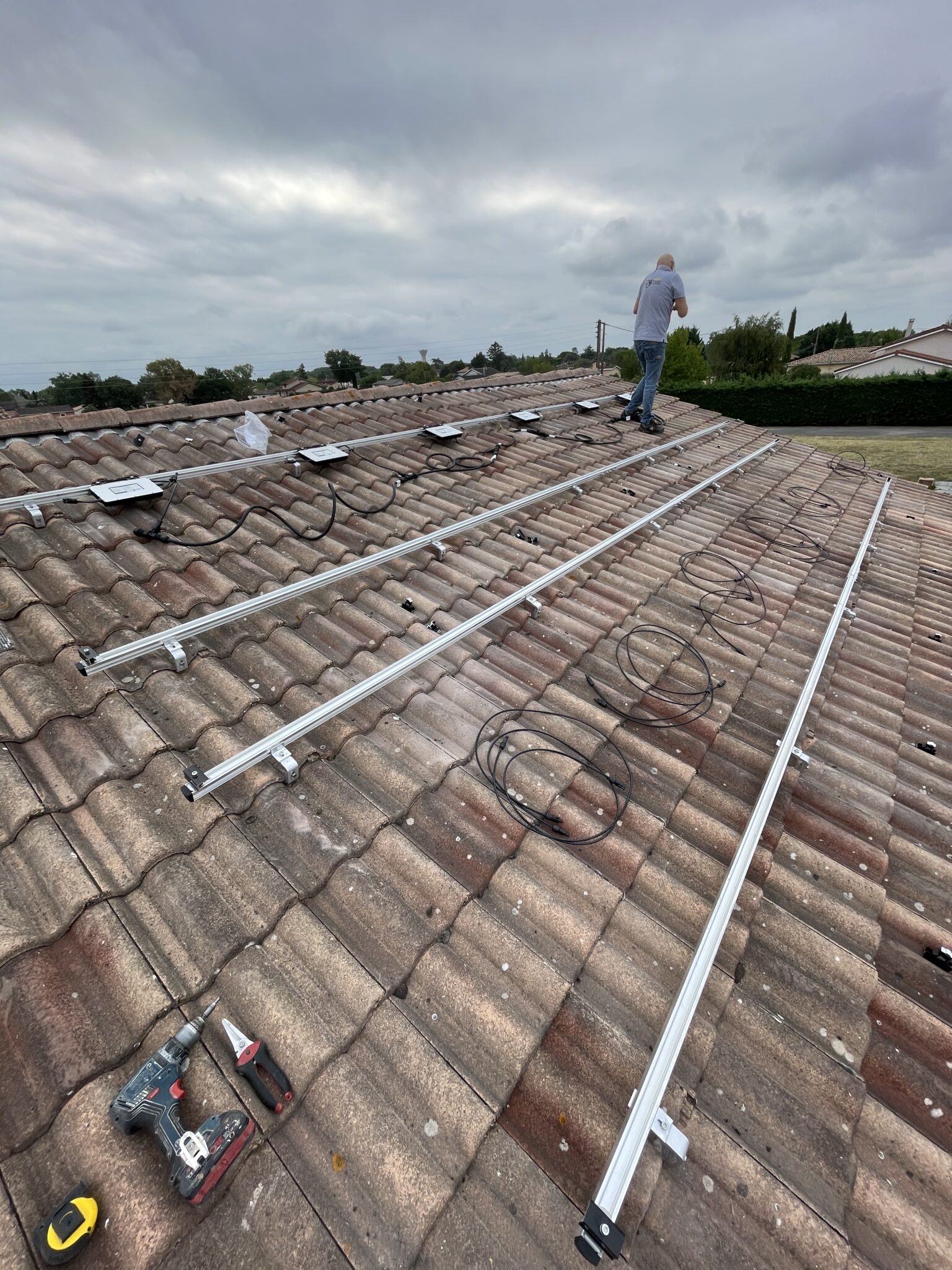 panneau solaire occitanie - Installation photovoltaïque de 6 kWc avec revente du surplus à Grenade - Image galerie 5
