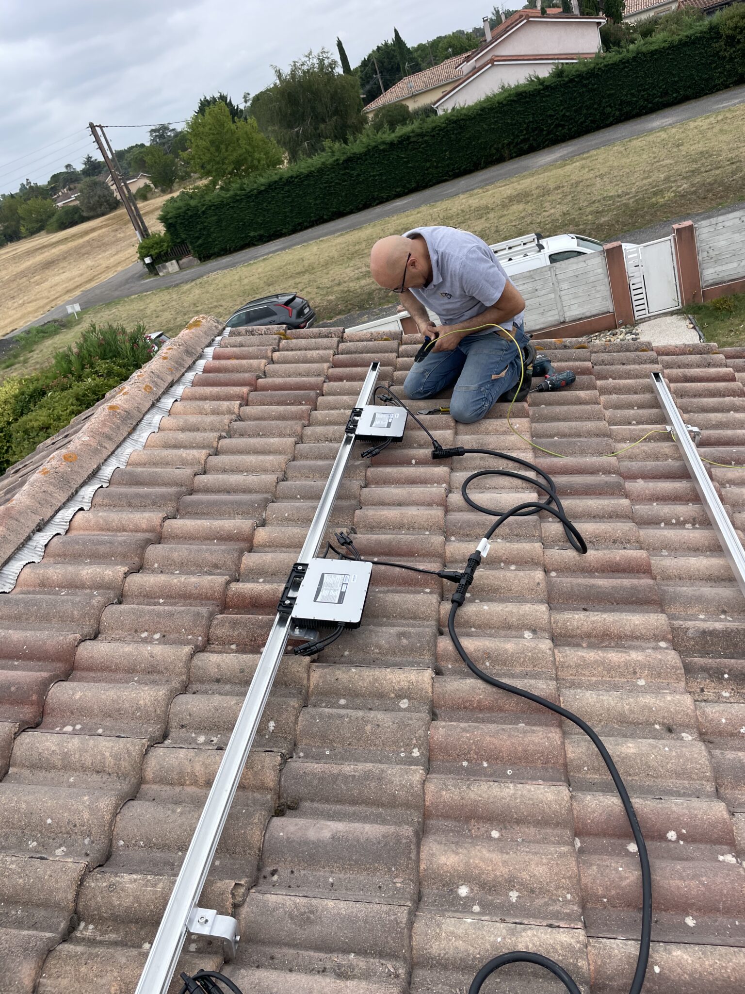 panneau solaire occitanie - Installation photovoltaïque de 6 kWc avec revente du surplus à Grenade - Image galerie 7